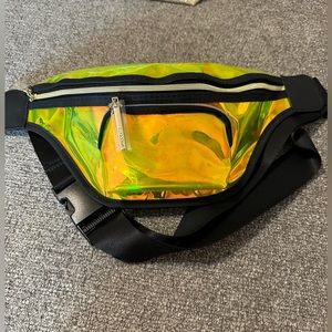 BNWT Lancome holo belt bag